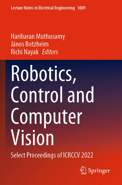 Produktbild: Robotics, Control and Computer Vision