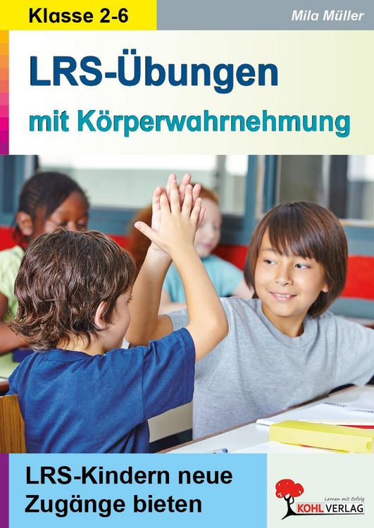 Produktbild: LRS-&Uuml;bungen mit K&ouml;rperwahrnehmung