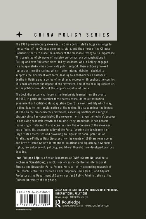 Produktbild: The Impact of China's 1989 Tiananmen Massacre