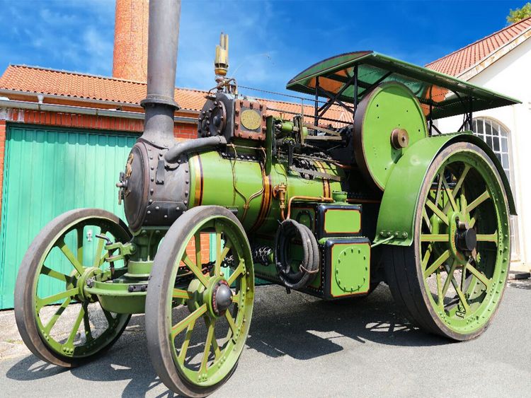 Produktbild: CALVENDO Puzzle Dampftraktor Aveling u. Porter, Herstellungsort Rochester, Verbundmaschine, Gewicht 10t. | 1000 Teile Lege-Gr&ouml;&szlig;e 64x48cm Foto-Puzzle f