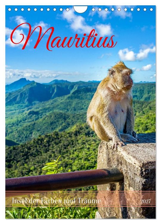 Produktbild: Mauritius &ndash; Insel der Farben und Tr&auml;ume (Wandkalender 2027 DIN A4 hoch), CALVENDO Monatskalender