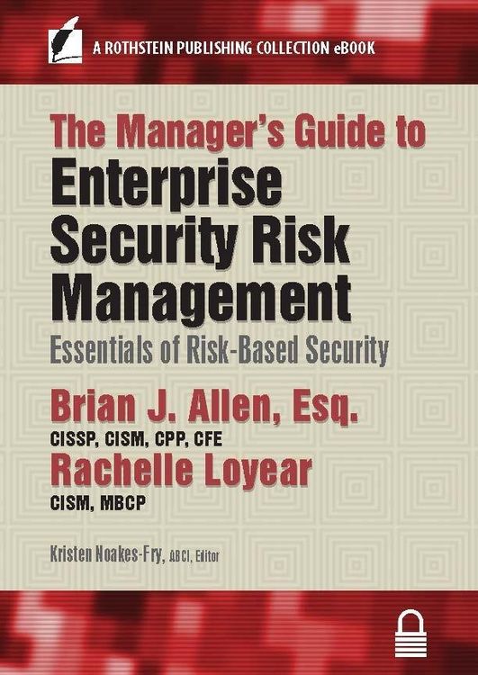 Produktbild: The Manager's Guide to Enterprise Security Risk Management