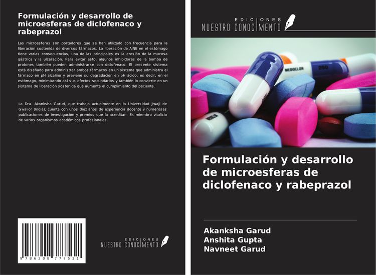 Produktbild: Formulaci&oacute;n y desarrollo de microesferas de diclofenaco y rabeprazol