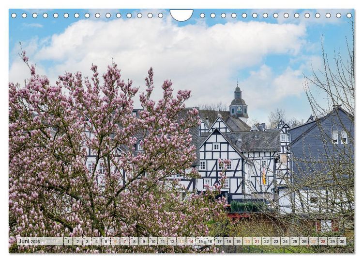 Produktbild: Freudenberg Impressionen (Wandkalender 2026 DIN A4 quer), CALVENDO Monatskalender