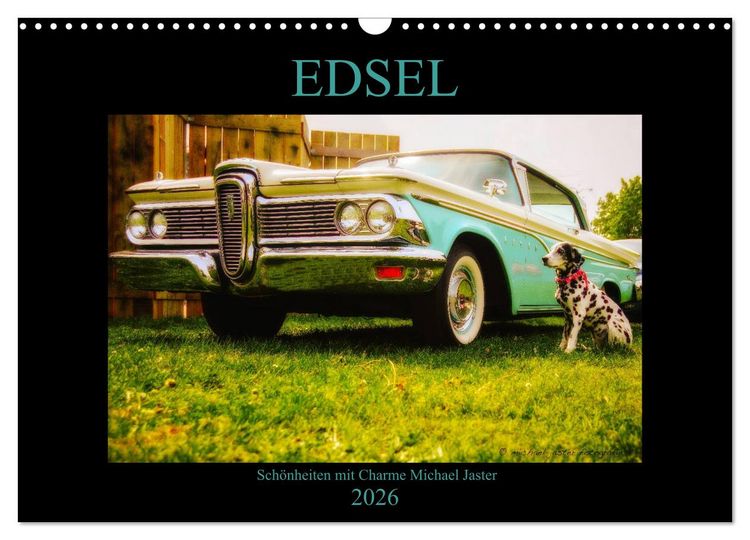 Produktbild: Edsel Sch&ouml;nheiten mit Charme (Wandkalender 2026 DIN A3 quer), CALVENDO Monatskalender