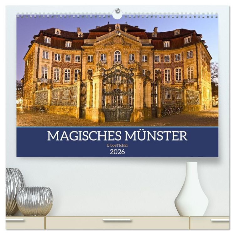 Produktbild: Magisches M&uuml;nster (hochwertiger Premium Wandkalender 2026 DIN A2 quer), Kunstdruck in Hochglanz