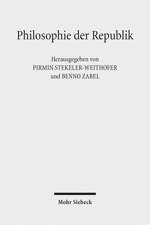 Produktbild: Philosophie der Republik