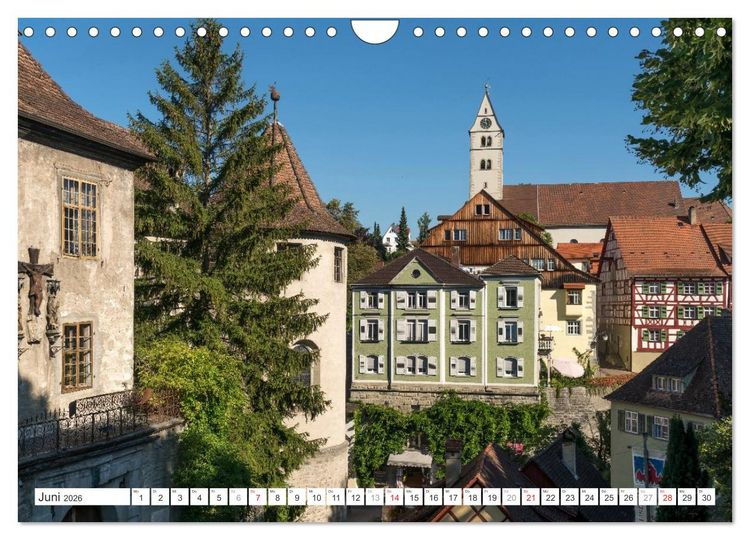 Produktbild: Deutschlands sch&ouml;nste Altst&auml;dte - Baden-W&uuml;rttemberg (Wandkalender 2026 DIN A4 quer), CALVENDO Monatskalender