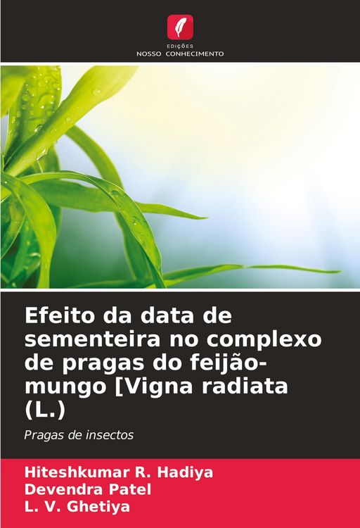 Produktbild: Efeito da data de sementeira no complexo de pragas do feij&atilde;o-mungo [Vigna radiata (L.)
