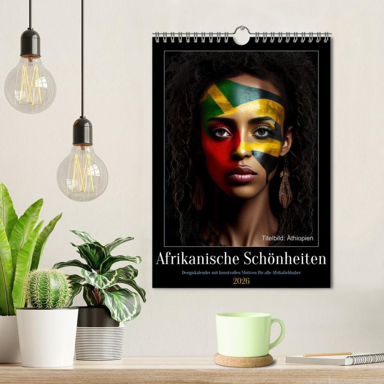 Produktbild: Afrikanische Sch&ouml;nheiten (Wandkalender 2026 DIN A4 hoch), CALVENDO Monatskalender