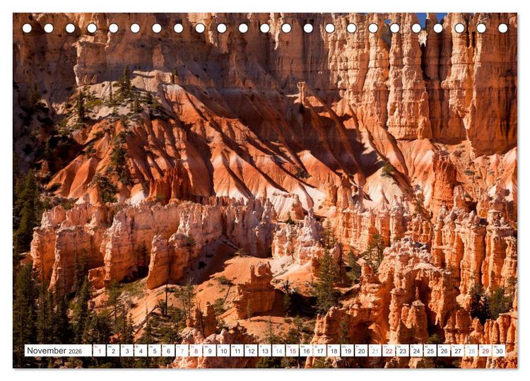 Produktbild: Faszination Naturwunder (Tischkalender 2026 DIN A5 quer), CALVENDO Monatskalender