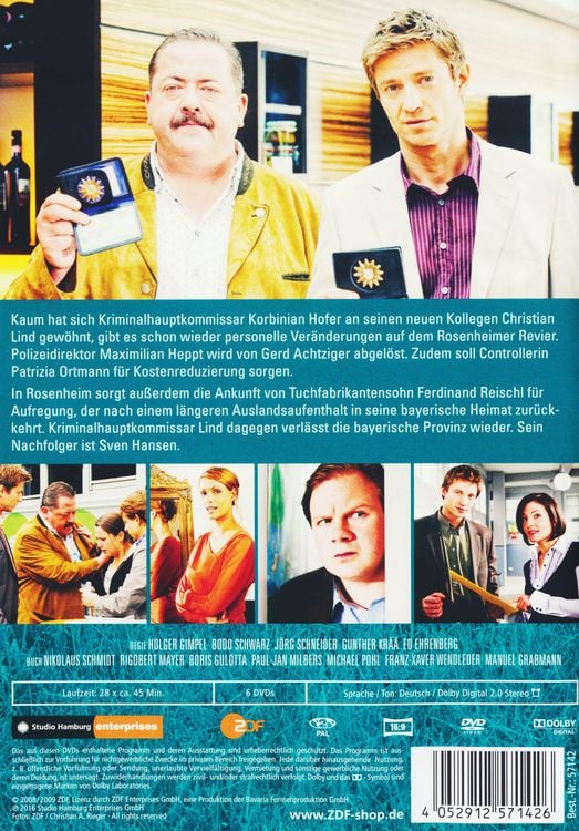 Produktbild: Die Rosenheim Cops - Staffel 8 [6 DVDs]