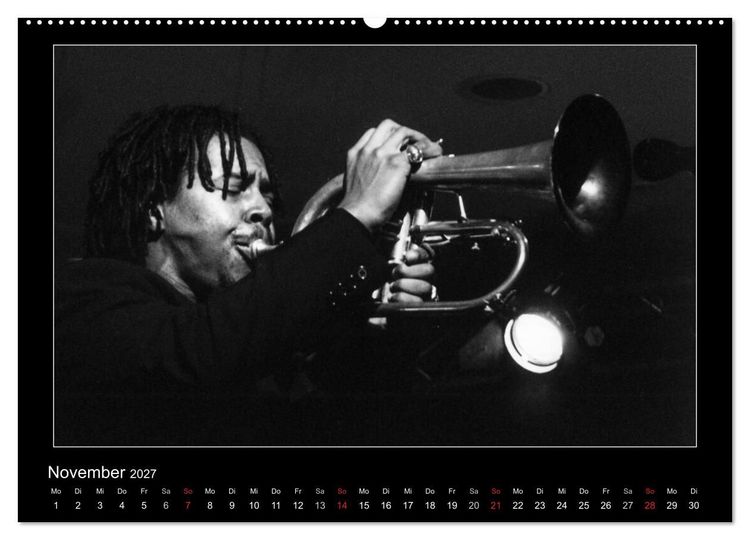 Produktbild: Jazz onstage (hochwertiger Premium Wandkalender 2027 DIN A2 quer), Kunstdruck in Hochglanz