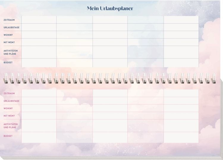 Produktbild: Tischkalender 2027 quer: I believe in Book Love