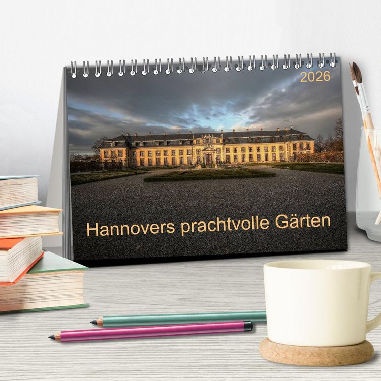 Produktbild: Hannovers prachtvolle G&auml;rten (Tischkalender 2026 DIN A5 quer), CALVENDO Monatskalender
