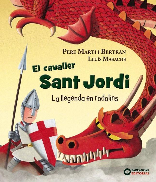 Produktbild: El cavaller Sant Jordi : La llegenda en rodolins