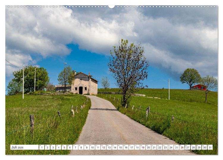 Produktbild: Geheimtipps Norditalien (Wandkalender 2026 DIN A2 quer), CALVENDO Monatskalender