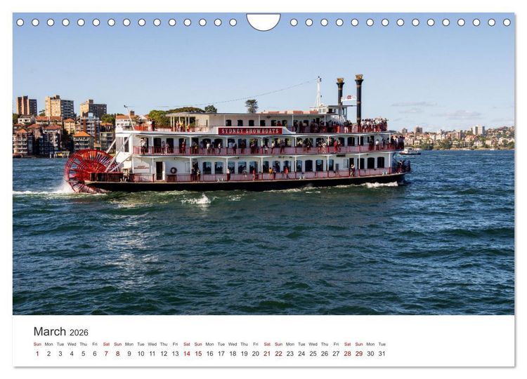 Produktbild: Sydney - An extremely handsome city (Wall Calendar 2026 DIN A4 landscape), CALVENDO 12 Month Wall Calendar