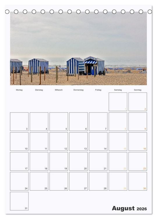 Produktbild: Flandern - Grafschaft in Belgien (Tischkalender 2026 DIN A5 hoch), CALVENDO Monatskalender