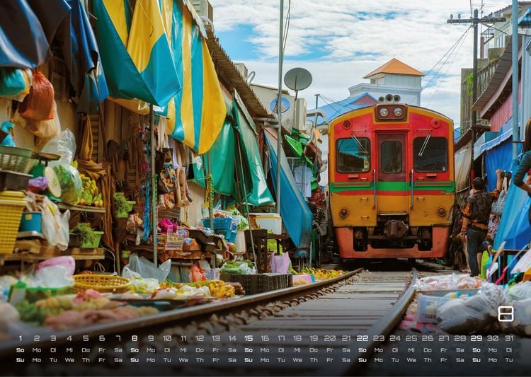 Produktbild: Eisenbahn - faszinierende Bahnwelt - 2027 - Kalender DIN A3