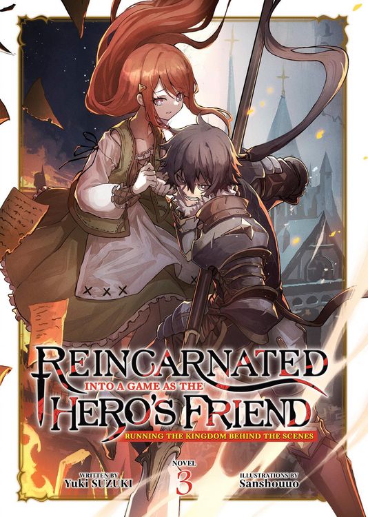 Produktbild: Reincarnated Into a Game as the Hero's Friend: Running the Kingdom Behind the Scenes (Light Novel) Vol. 3