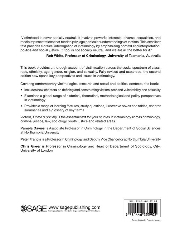 Produktbild: Victims, Crime and Society