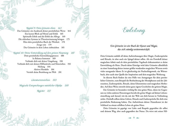 Anleitung für dein Buch der grünen Magie