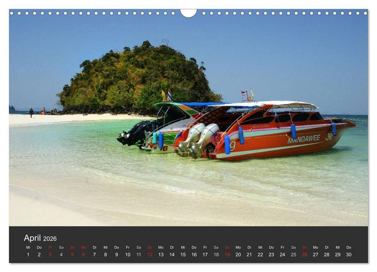 Produktbild: Thailand - exotisch und faszinierend (Wandkalender 2026 DIN A3 quer), CALVENDO Monatskalender