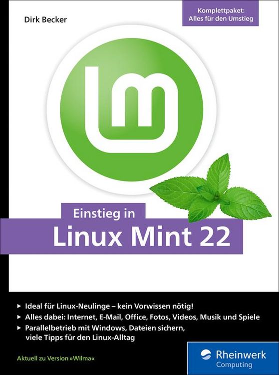 Produktbild: Einstieg in Linux Mint 22