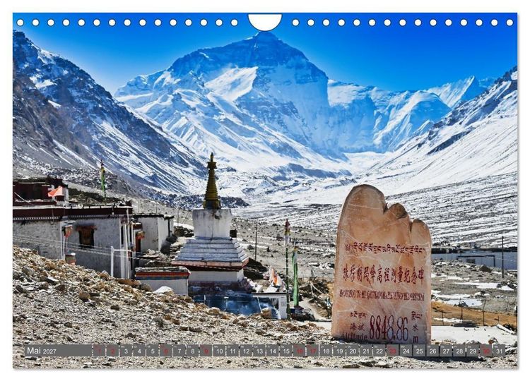 Produktbild: Erlebnis China (Wandkalender 2027 DIN A4 quer), CALVENDO Monatskalender