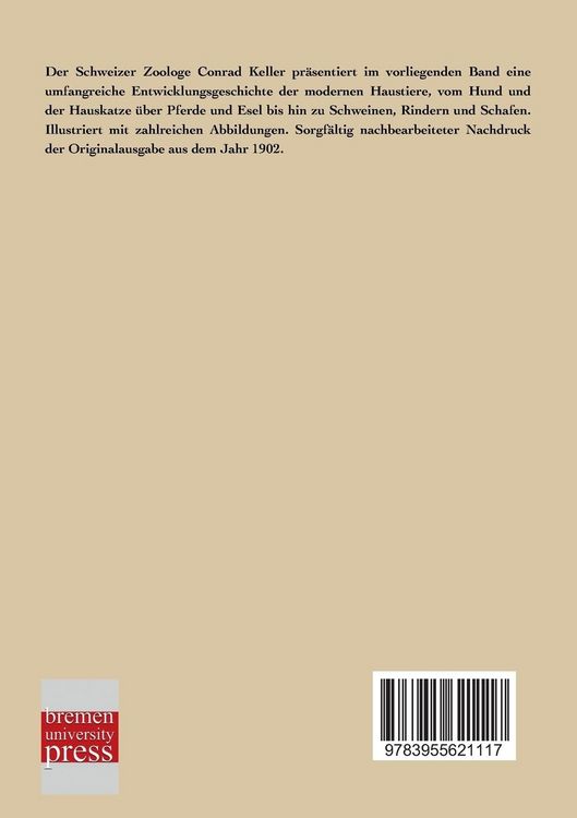 Produktbild: Die Abstammung der &auml;ltesten Haustiere