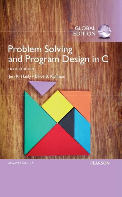 Produktbild: Koffman, E: Problem Solving and Program Design in C, Global