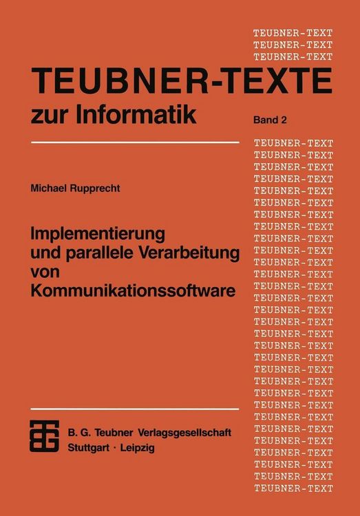 Produktbild: Implementierung und parallele Verarbeitung von Kommunikationssoftware