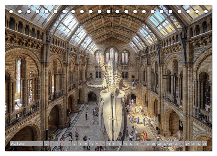 Produktbild: London Sehensw&uuml;rdigkeiten (Tischkalender 2026 DIN A5 quer), CALVENDO Monatskalender