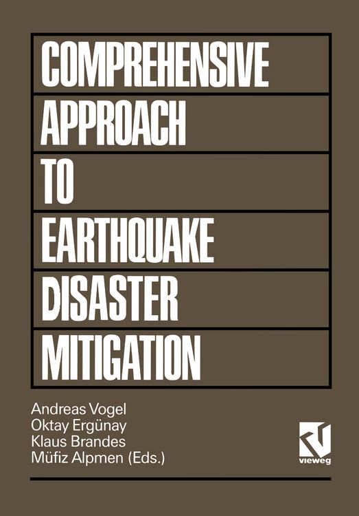 Produktbild: Comprehensive Approach to Earthquake Disaster Mitigation