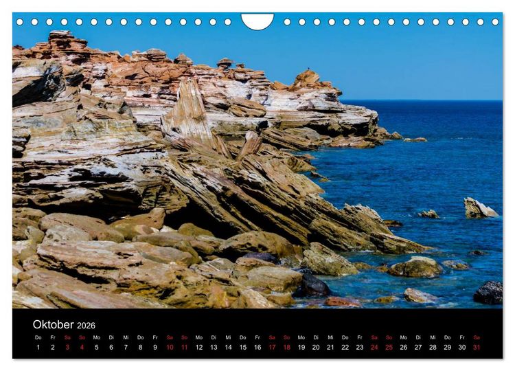 Produktbild: Australien - Der Westen (Wandkalender 2026 DIN A4 quer), CALVENDO Monatskalender