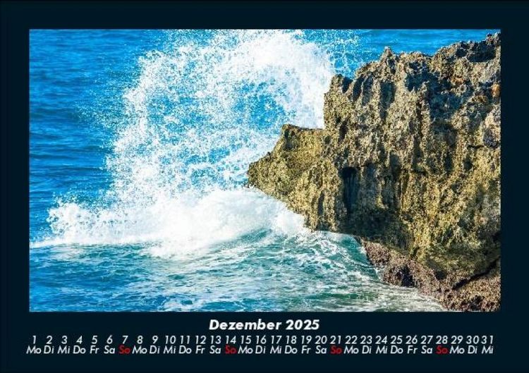 Produktbild: Meereslandschaften 2025 Fotokalender DIN A5