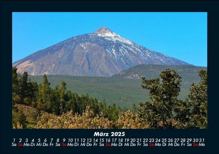 Produktbild: Berge 2025 Fotokalender DIN A5