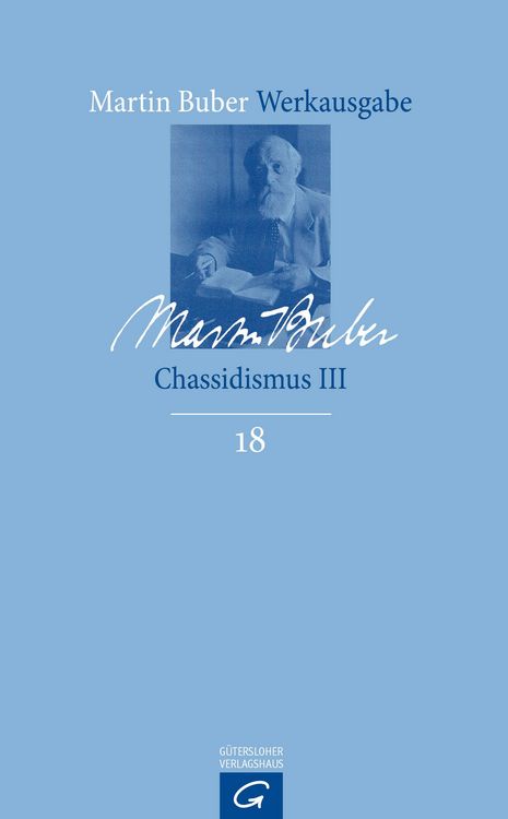 Produktbild: Martin Buber-Werkausgabe (MBW) / Chassidismus III