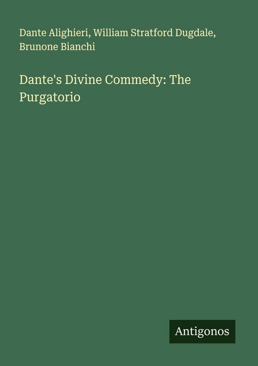 Produktbild: Dante's Divine Commedy: The Purgatorio