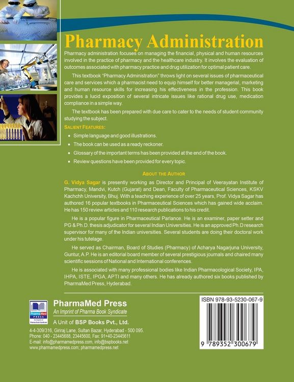 Produktbild: Pharmacy Administration