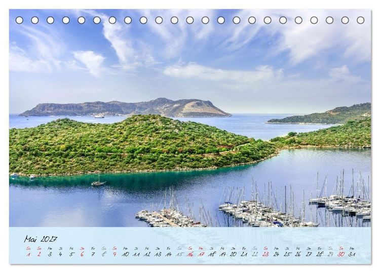 Produktbild: Faszination T&uuml;rkei. Traumhafte Landschaften und antike Sch&auml;tze. Reisekalender (Tischkalender 2027 DIN A5 quer), CALVENDO Monatskalender