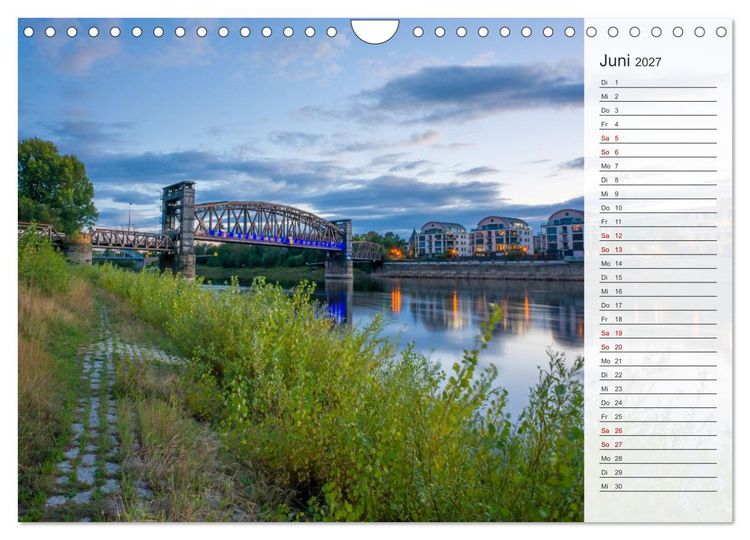 Produktbild: Magdeburg an der Elbe - Der Planer (Wandkalender 2027 DIN A4 quer), CALVENDO Monatskalender