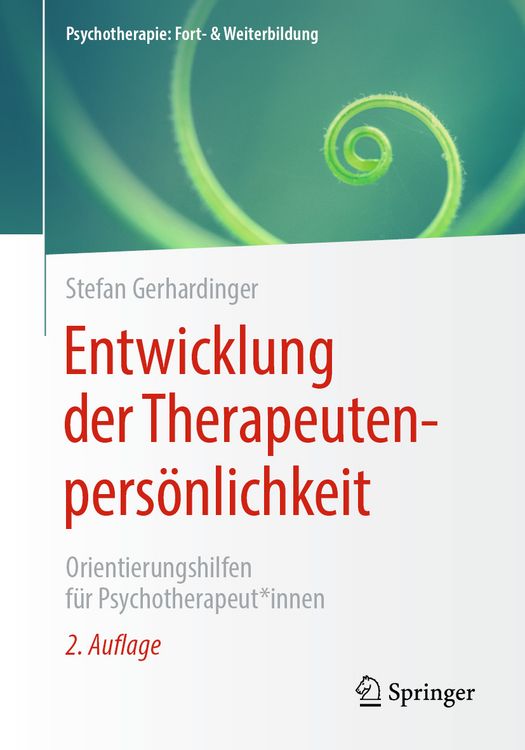 Produktbild: Entwicklung der Therapeutenpers&ouml;nlichkeit