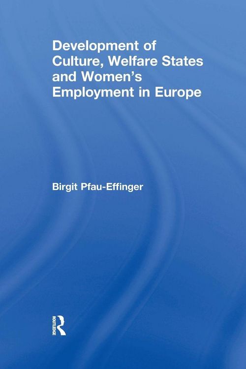 Produktbild: Development of Culture, Welfare States and Women's Employment in Europe