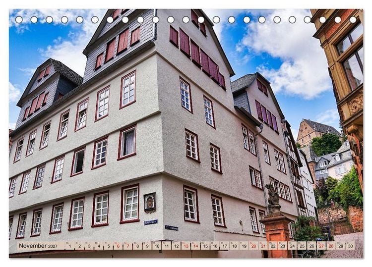Produktbild: Hier war Martin Luther (Tischkalender 2027 DIN A5 quer), CALVENDO Monatskalender
