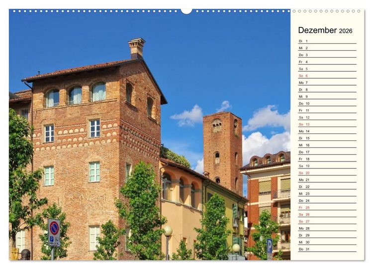 Produktbild: Die Langhe - Im Herzen des Piemonts (Wandkalender 2026 DIN A2 quer), CALVENDO Monatskalender