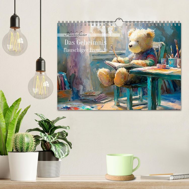 Produktbild: Das geheime Leben flauschiger Freunde (Wandkalender 2026 DIN A4 quer), CALVENDO Monatskalender