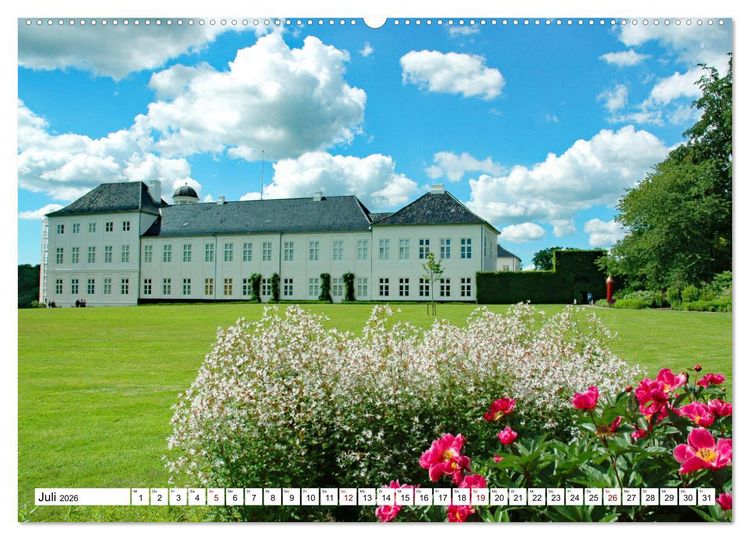 Produktbild: Sehenswertes im S&uuml;den D&auml;nemarks (hochwertiger Premium Wandkalender 2026 DIN A2 quer), Kunstdruck in Hochglanz