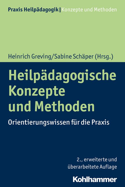 Produktbild: Heilp&auml;dagogische Konzepte und Methoden